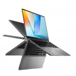Лаптоп, Asus Vivobook Flip TP3607SA-RJ004W,Intel Ultra 5 226V 16GB 2.1 GHz (8MB Cache, up to 4.5 GHz,)16.0 OLED WQXGA+(WQ+) 2880X1800 16:10 Bend+400nits(HDR) Glare , LPDDR5X 16GB ( onbd) 512 GB SSD, Windows 11, Matte Gray + Backpack
