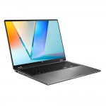 Лаптоп, Asus Vivobook Flip TP3607SA-RJ004W,Intel Ultra 5 226V 16GB 2.1 GHz (8MB Cache, up to 4.5 GHz,)16.0 OLED WQXGA+(WQ+) 2880X1800 16:10 Bend+400nits(HDR) Glare , LPDDR5X 16GB ( onbd) 512 GB SSD, Windows 11, Matte Gray + Backpack Лаптоп, Asus Vivobook Flip TP3607SA-RJ004W,Intel Ultra 5 226V 16GB 2.1 GHz (8MB Cache, up to 4.5 GHz,)16.0 OLED WQXGA+(WQ+) 2880X1800 16:10 Bend+400nits(HDR) Glare , LPDDR5X 16GB ( onbd) 512 GB SSD, Windows 11, Matte Gray + Backpack