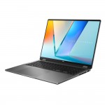 Лаптоп, Asus Vivobook Flip TP3607SA-RJ004W,Intel Ultra 5 226V 16GB 2.1 GHz (8MB Cache, up to 4.5 GHz,)16.0 OLED WQXGA+(WQ+) 2880X1800 16:10 Bend+400nits(HDR) Glare , LPDDR5X 16GB ( onbd) 512 GB SSD, Windows 11, Matte Gray + Backpack Лаптоп, Asus Vivobook Flip TP3607SA-RJ004W,Intel Ultra 5 226V 16GB 2.1 GHz (8MB Cache, up to 4.5 GHz,)16.0 OLED WQXGA+(WQ+) 2880X1800 16:10 Bend+400nits(HDR) Glare , LPDDR5X 16GB ( onbd) 512 GB SSD, Windows 11, Matte Gray + Backpack