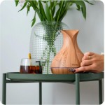 Ултразвуков ароматерапевтичен RGB въздушен хидрататор, Huslog aroma diffuser AD-0148, дървесни шарки Ултразвуков ароматерапевтичен RGB въздушен хидрататор, Huslog aroma diffuser AD-0148, дървесни шарки