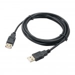 Кабел - удължител Akyga cable USB AK-USB-19 extension USB A (m) / USB A (f) ver. 2.0 3.0m