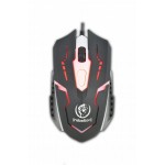 Геймърски комплект Rebeltec wired set: LED keyboard + mouse for OPPRESSOR players