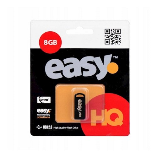 Флашка Imro pendrive 8GB USB 2.0 Easy, Черна