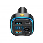 Трансмитер XO FM BCC08 Bluetooth MP3 car charger 3,1A Черен Трансмитер XO FM BCC08 Bluetooth MP3 car charger 3,1A Черен