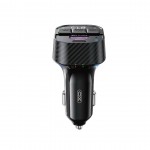 Трансмитер FM, XO-BCC17 Bluetooth MP3 car charger 30W черен + кабел USB-C - USB-C Трансмитер FM, XO-BCC17 Bluetooth MP3 car charger 30W черен + кабел USB-C - USB-C