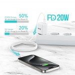 Мрежово зарядно устройство, BWOO 20W ABS+PC wall charger BO-CDA105 USB-C Мрежово зарядно устройство, BWOO 20W ABS+PC wall charger BO-CDA105 USB-C
