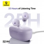 Безжични BlueTooth слушалки Baseus Bowie E18 True Wireless Earphones Star Purple, A00023800533-00 Безжични BlueTooth слушалки Baseus Bowie E18 True Wireless Earphones Star Purple, A00023800533-00