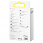 Кабел Baseus Crystal Shine USB-C - USB-C 1,2 m 100W CAJY000601, Черен