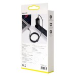 Кабел Baseus Cafule PD USB-C - USB-C 2,0 m 5A 100W CATKLF-AL91, Червено-Черно