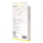 Преходник Baseus adapter L54 USB-C to jack 3,5 mm, CATL54-01, Черен