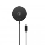 Безжично зарядно устройство XO CX022 inductive magnetic 15W, Черно Безжично зарядно устройство XO CX022 inductive magnetic 15W, Черно
