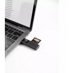 Четец на карти XO - DK05B, USB-A 3.0, TF/SD карта Четец на карти XO - DK05B, USB-A 3.0, TF/SD карта