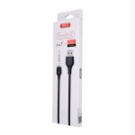 Кабел за зареждане и данни XO cable NB103 USB - Lightning 2,0 m 2,1A Черен Кабел за зареждане и данни XO cable NB103 USB - Lightning 2,0 m 2,1A Черен