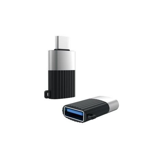 Преходник XO adapter NB149-F USB - USB-C black OTG Преходник XO adapter NB149-F USB - USB-C black OTG