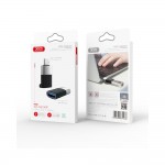 Преходник XO adapter NB149-F USB - USB-C black OTG Преходник XO adapter NB149-F USB - USB-C black OTG