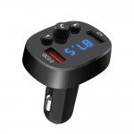 Трансмитер FM, XO-BCC03 Bluetooth MP3 car charger 18W Черен Трансмитер FM, XO-BCC03 Bluetooth MP3 car charger 18W Черен