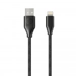 Кабел за зареждане и данни Forever Core Classic cable USB - Lightning 1,5 m 2,4A Черен