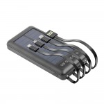 Външна батерия-соларна Setty solar power bank SLR-100 10000 mAh black Външна батерия-соларна Setty solar power bank SLR-100 10000 mAh black