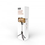 Селфи стик Setty bluetooth with a tripod SSB-01 black JO Селфи стик Setty bluetooth with a tripod SSB-01 black JO