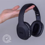 Безжични слушалки с микрофон Forever BTH-505 on-ear, черни Безжични слушалки с микрофон Forever BTH-505 on-ear, черни