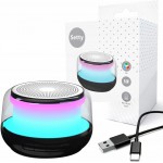 Bluetooth тонколона с FM Радио Setty speaker round RGB GB-700 black Bluetooth тонколона с FM Радио Setty speaker round RGB GB-700 black