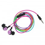 Слушалки с микрофон Setty wired earphones SPD-J-313, 3.5mm. жак rainbow Слушалки с микрофон Setty wired earphones SPD-J-313, 3.5mm. жак rainbow