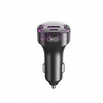 Трансмитер FM , XO BCC12 Bluetooth MP3 car charger 3,1A LED black Трансмитер FM , XO BCC12 Bluetooth MP3 car charger 3,1A LED black