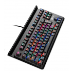 Механична геймърска клавиатура Liocat KX 375 CM, сини превключватели, RGB осветление, 12 мултимедийни клавиша, черна Механична геймърска клавиатура Liocat KX 375 CM, сини превключватели, RGB осветление, 12 мултимедийни клавиша, черна