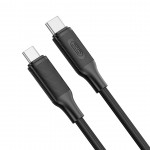 Кабел за зареждане и данни XO NB-Q265B PD USB-C - USB-C 1,0m 60W Черен Кабел за зареждане и данни XO NB-Q265B PD USB-C - USB-C 1,0m 60W Черен