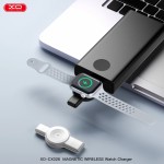 Преносимо зарядно устройство XO - CX026 Wireless за Apple/Samsung Watch, USB+USB-C 2,5W Черно