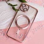 Калъф Color Chrome Mag case for iPhone 16 Pro 6,3" розово злато