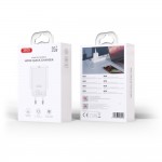 Мрежово зарядно устройство XO wall charger CE32 PD 20W 1x USB-C Бяло Мрежово зарядно устройство XO wall charger CE32 PD 20W 1x USB-C Бяло