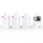 Мрежово зарядно устройство XO wall charger CE34 2x USB 2,4A Бяло + USB-C кабел