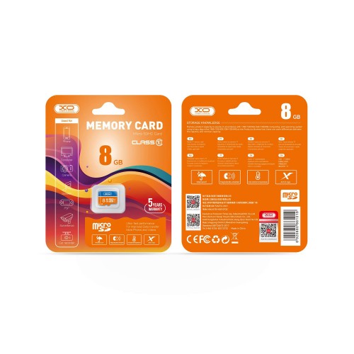 Карта памет XO memory card 8GB microSDHC cl. 10 Карта памет XO memory card 8GB microSDHC cl. 10
