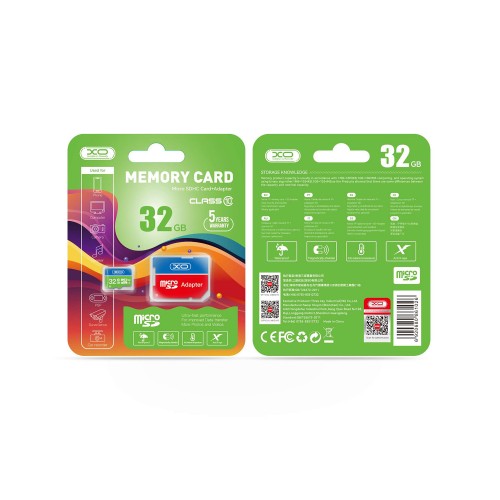 Карта памет XO memory card 32GB microSDHC cl. 10 + adapter