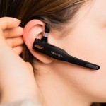 Безжична слушалка Forever wireless headset BH-100 with charging case black Безжична слушалка Forever wireless headset BH-100 with charging case black