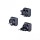 Зарядно за пътувания универсално, REMAX TRAVEL CHARGER SET 30W RP-U192 EU/UK/US BLACK
