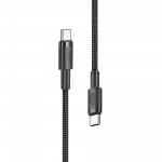 Кабел XO - NB-Q199 100W, Type-C към Type-C, 5A, 1.5 метра