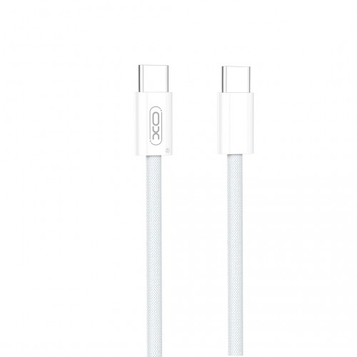 Кабел за зареждане и данни XO cable NB-Q260B PD USB-C - USB-C 1,5m 60W, Бял Кабел за зареждане и данни XO cable NB-Q260B PD USB-C - USB-C 1,5m 60W, Бял