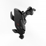 Стойка за кола автоматична Maxlife car holder for air vent MXCH-08 with wireless charging black 15W Стойка за кола автоматична Maxlife car holder for air vent MXCH-08 with wireless charging black 15W