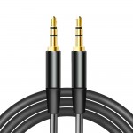 Кабел Maxlife audio /AUX/ jack 3.5 mm - jack 3.5 mm 1m Черен Кабел Maxlife audio /AUX/ jack 3.5 mm - jack 3.5 mm 1m Черен