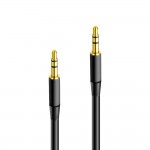Кабел Maxlife audio /AUX/ jack 3.5 mm - jack 3.5 mm 1m Черен Кабел Maxlife audio /AUX/ jack 3.5 mm - jack 3.5 mm 1m Черен