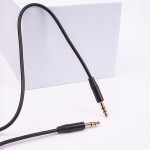 Кабел Maxlife audio /AUX/ jack 3.5 mm - jack 3.5 mm 1m Черен Кабел Maxlife audio /AUX/ jack 3.5 mm - jack 3.5 mm 1m Черен