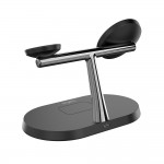 Безжично зарядно Maxlife MXWC-03, magnetic wireless charger 3in1, 15W, Черен Безжично зарядно Maxlife MXWC-03, magnetic wireless charger 3in1, 15W, Черен