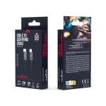 Кабел за зареждане и данни Maxlife MXUC-12 cable USB-C - Lightning 2,0 m 27W Черен Кабел за зареждане и данни Maxlife MXUC-12 cable USB-C - Lightning 2,0 m 27W Черен