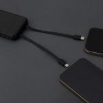 Външна батерия Maxlife power bank with built-in cables MXPB-06 PD QC 22,5W 10000 mAh Черна Външна батерия Maxlife power bank with built-in cables MXPB-06 PD QC 22,5W 10000 mAh Черна