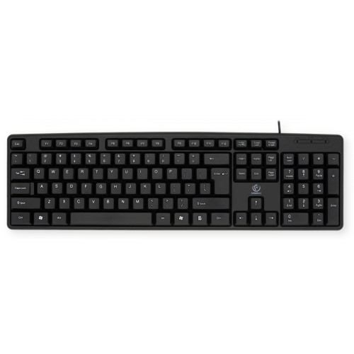 Клавиатура USB Rebeltec Uno wire keyboard Черна