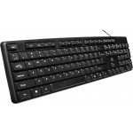 Клавиатура USB Rebeltec Uno wire keyboard Черна