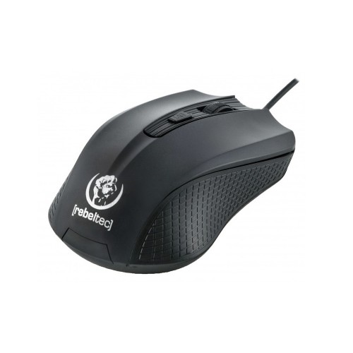 Оптична мишка Rebeltec wired mouse BLAZER, DPI 800-1200-1600, Черна