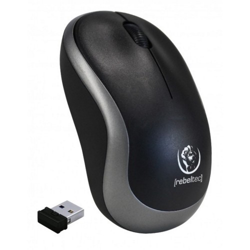 Безжична оптична мишка Rebeltec optical BT mouse METEOR Сива Безжична оптична мишка Rebeltec optical BT mouse METEOR Сива